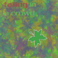 falling in a crowd